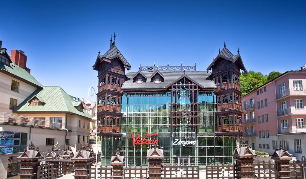 Victoria Cechini Hotel Krynica-Zdrój Kültér fotó