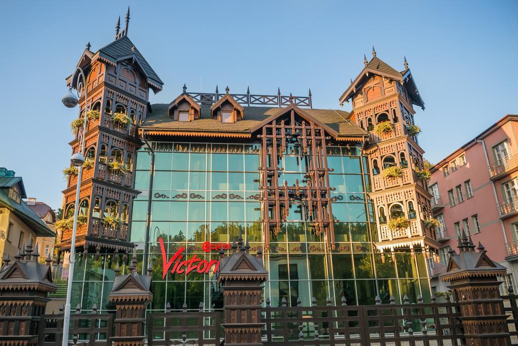 Victoria Cechini Hotel Krynica-Zdrój Kültér fotó